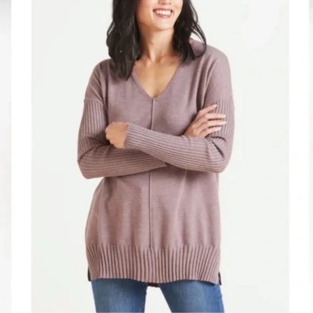Evereve Everly v-neck pullover sweater